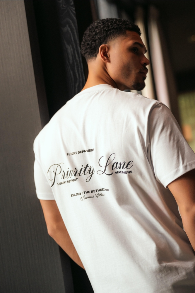 PRIORITY T SHIRT MM1 PS25 37 100 WHITE